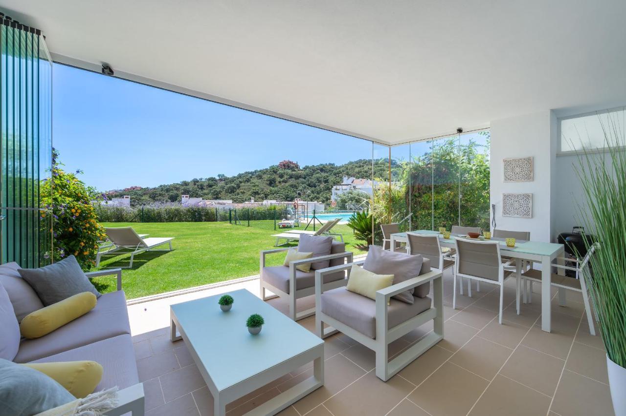 Garten Appartment In La Floresta - La Mairena Ojén Exteriör bild