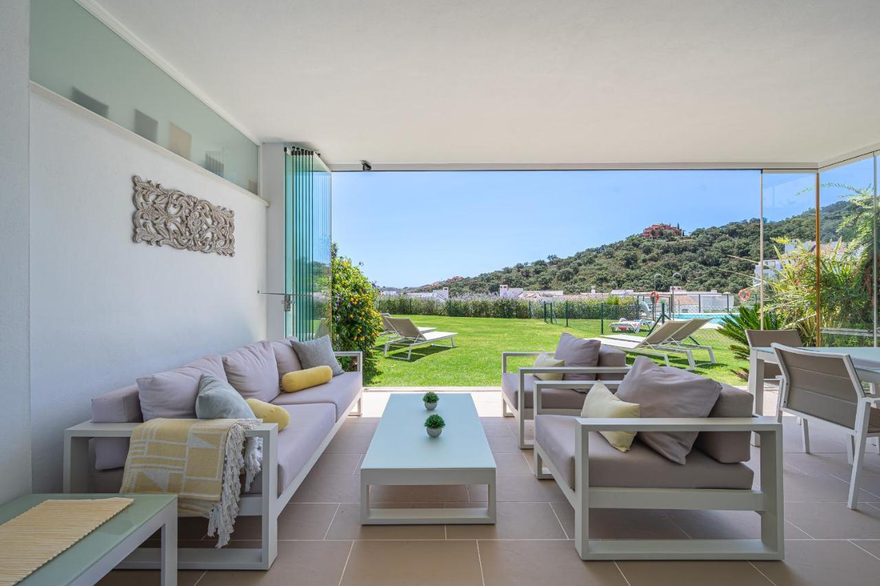 Garten Appartment In La Floresta - La Mairena Ojén Exteriör bild